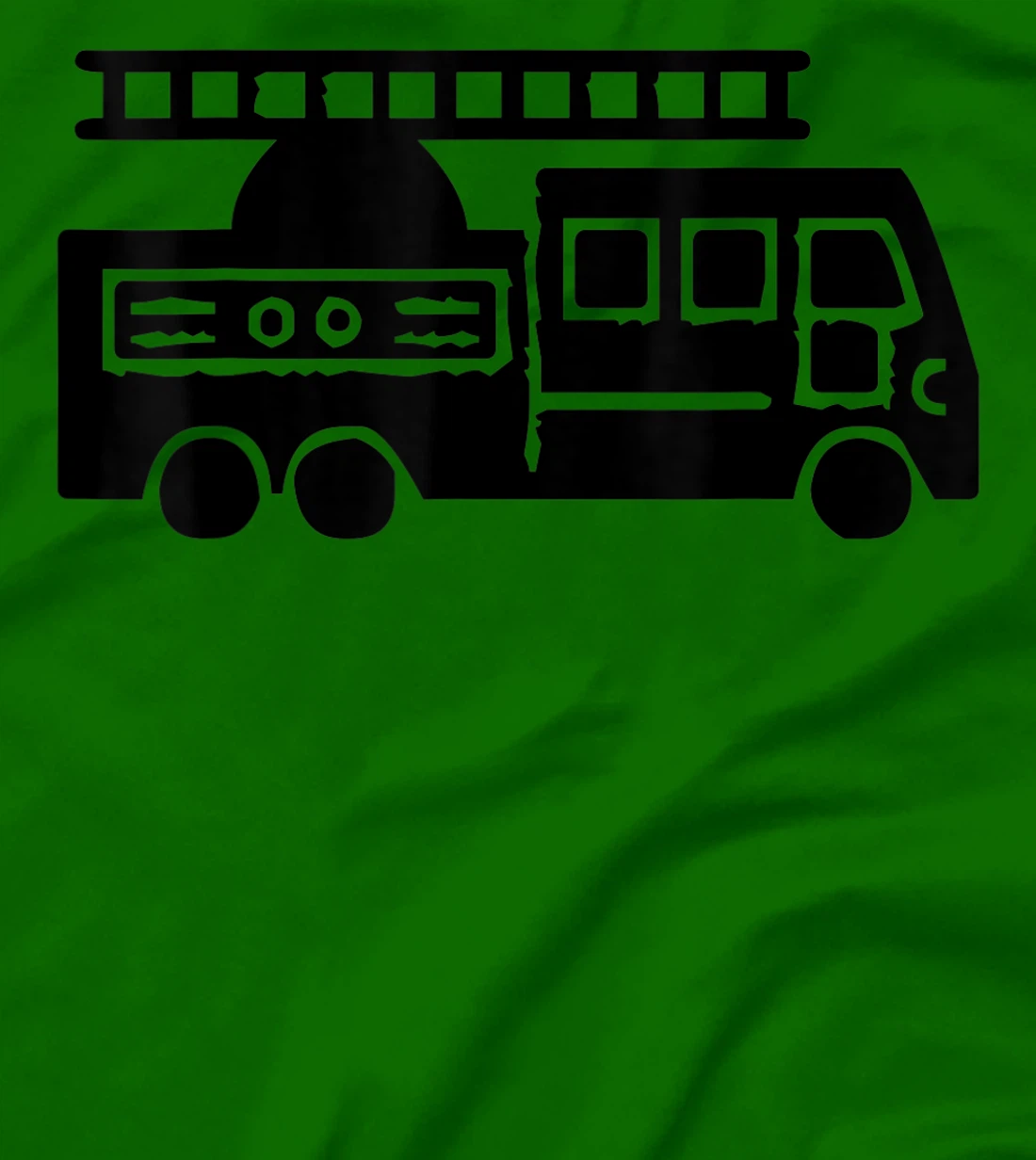 Fire Ladder Truck T-Shirt, Kid T-Shirt and Women T-Shirt