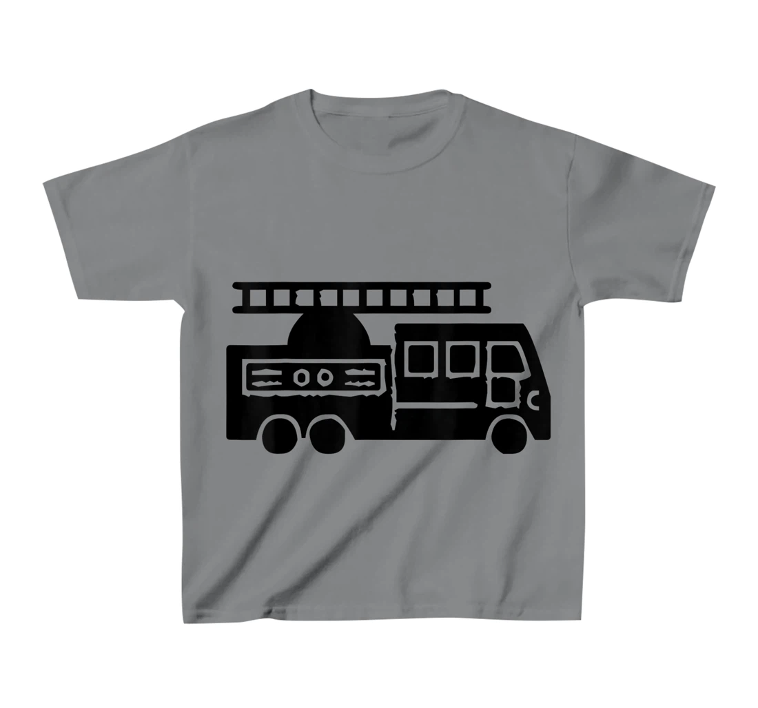 Fire Ladder Truck T-Shirt, Kid T-Shirt and Women T-Shirt