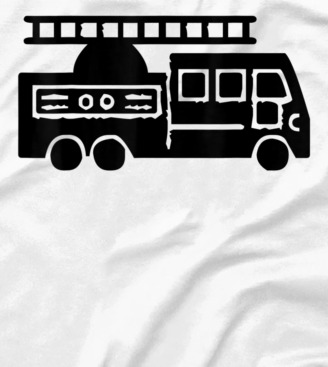 Fire Ladder Truck T-Shirt, Kid T-Shirt and Women T-Shirt