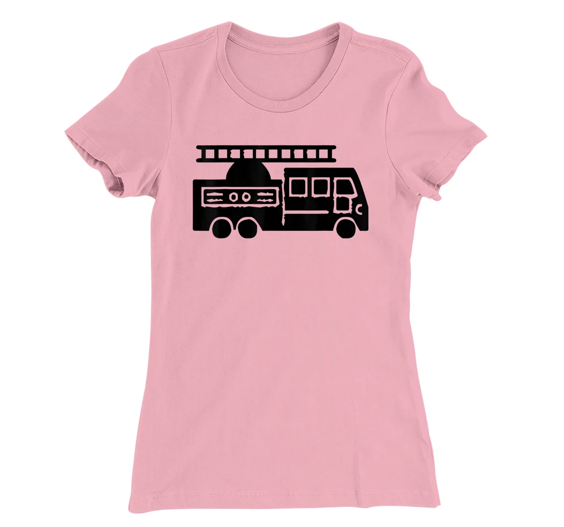 Fire Ladder Truck T-Shirt, Kid T-Shirt and Women T-Shirt