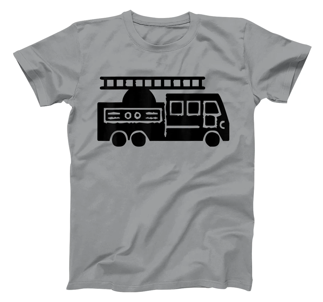 Fire Ladder Truck T-Shirt, Kid T-Shirt and Women T-Shirt