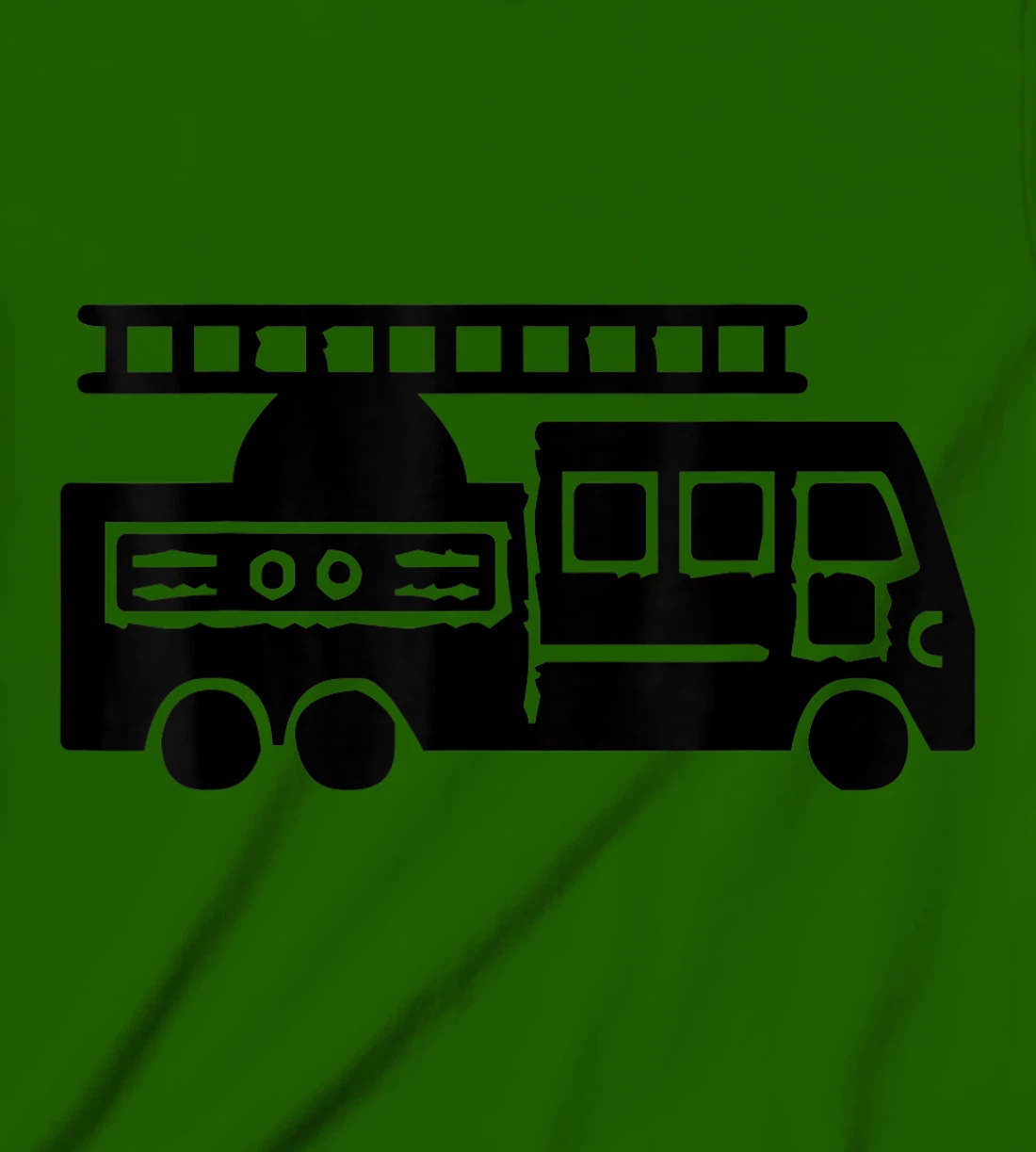 Fire Ladder Truck T-Shirt, Kid T-Shirt and Women T-Shirt