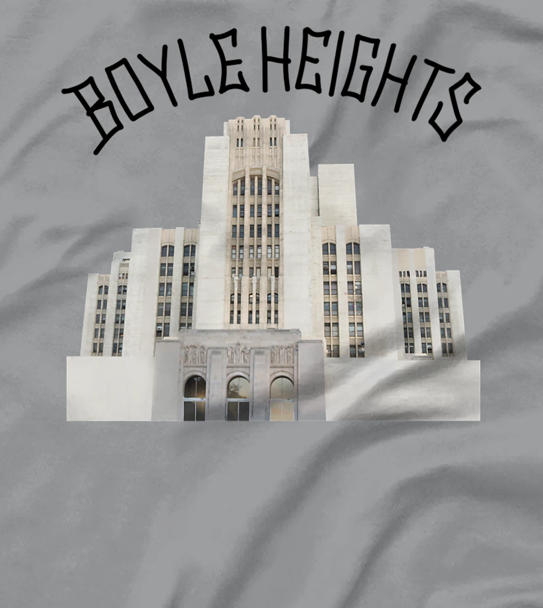 Boyle Heights East Los Angeles Latino Graffiti Hospital 1930 T-Shirt, Women T-Shirt