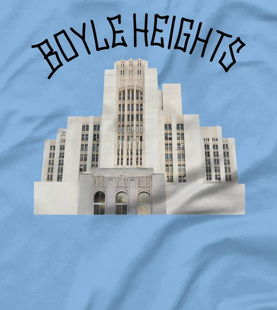 Boyle Heights East Los Angeles Latino Graffiti Hospital 1930 T-Shirt, Women T-Shirt