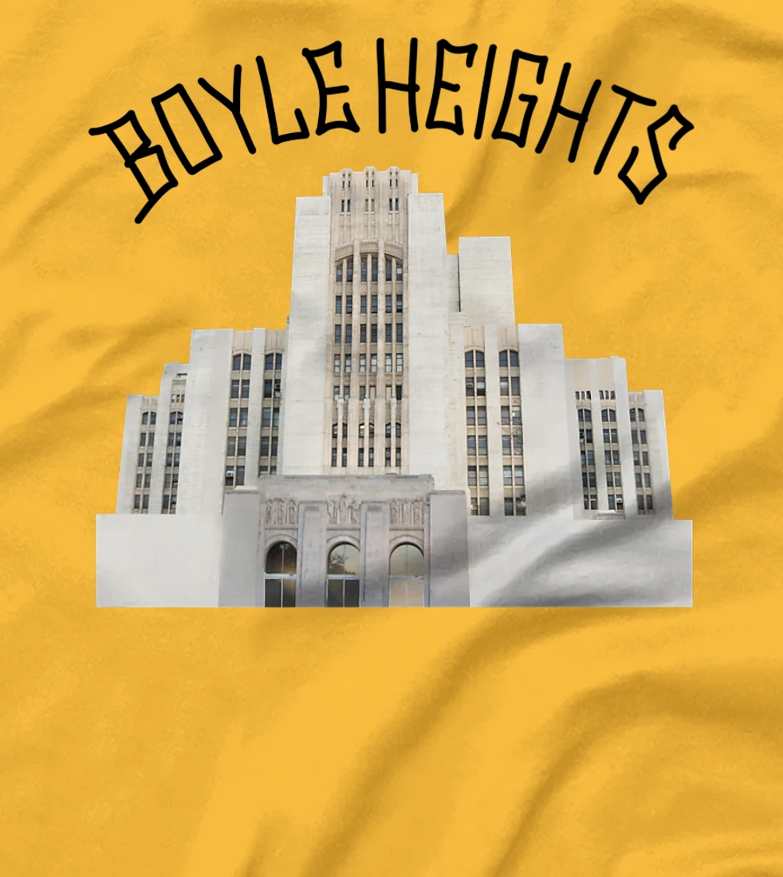 Boyle Heights East Los Angeles Latino Graffiti Hospital 1930 T-Shirt, Women T-Shirt