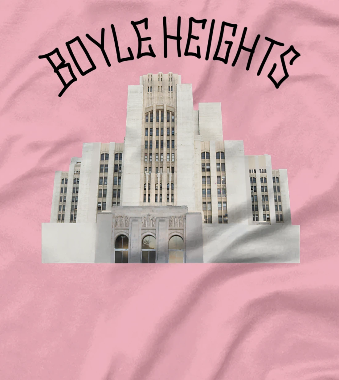 Boyle Heights East Los Angeles Latino Graffiti Hospital 1930 T-Shirt, Women T-Shirt