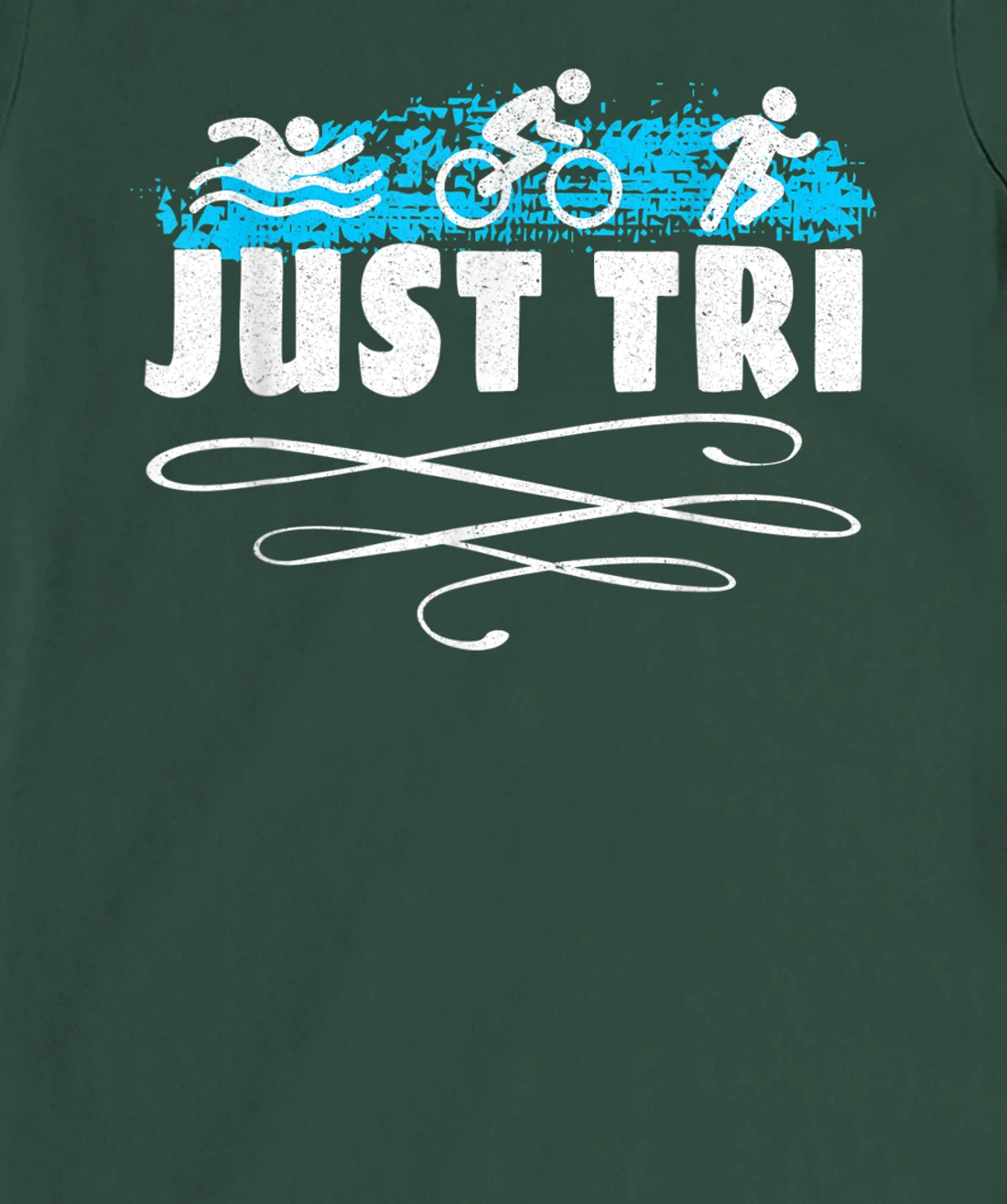 Just Tri Triathlon Athletics Athlete Trainer Gym Sport T-Shirt, Women T-Shirt
