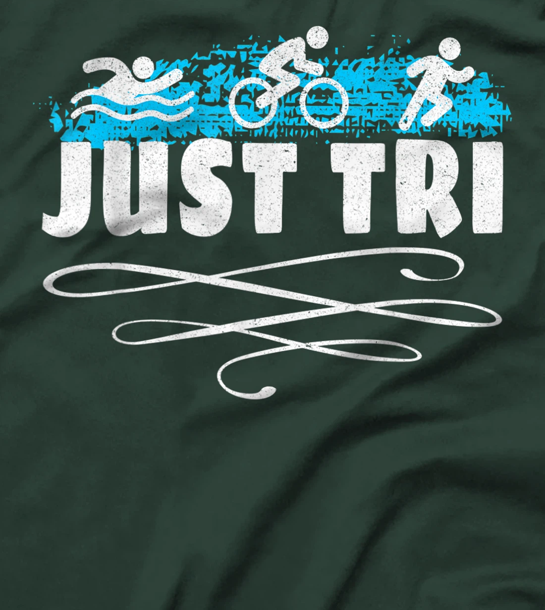 Just Tri Triathlon Athletics Athlete Trainer Gym Sport T-Shirt, Women T-Shirt