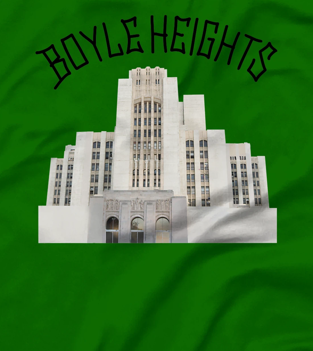 Boyle Heights East Los Angeles Latino Graffiti Hospital 1930 T-Shirt, Women T-Shirt