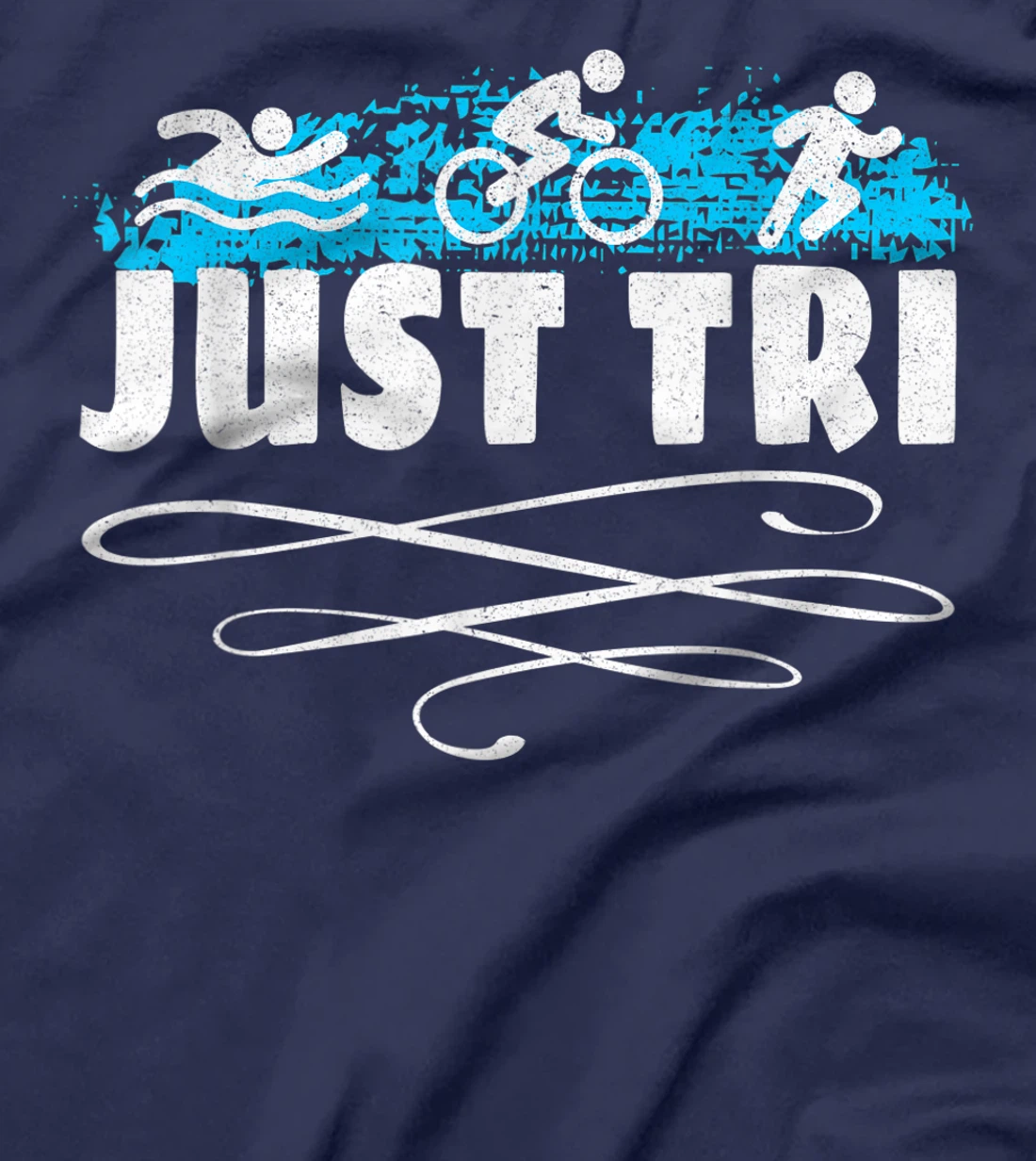 Just Tri Triathlon Athletics Athlete Trainer Gym Sport T-Shirt, Women T-Shirt