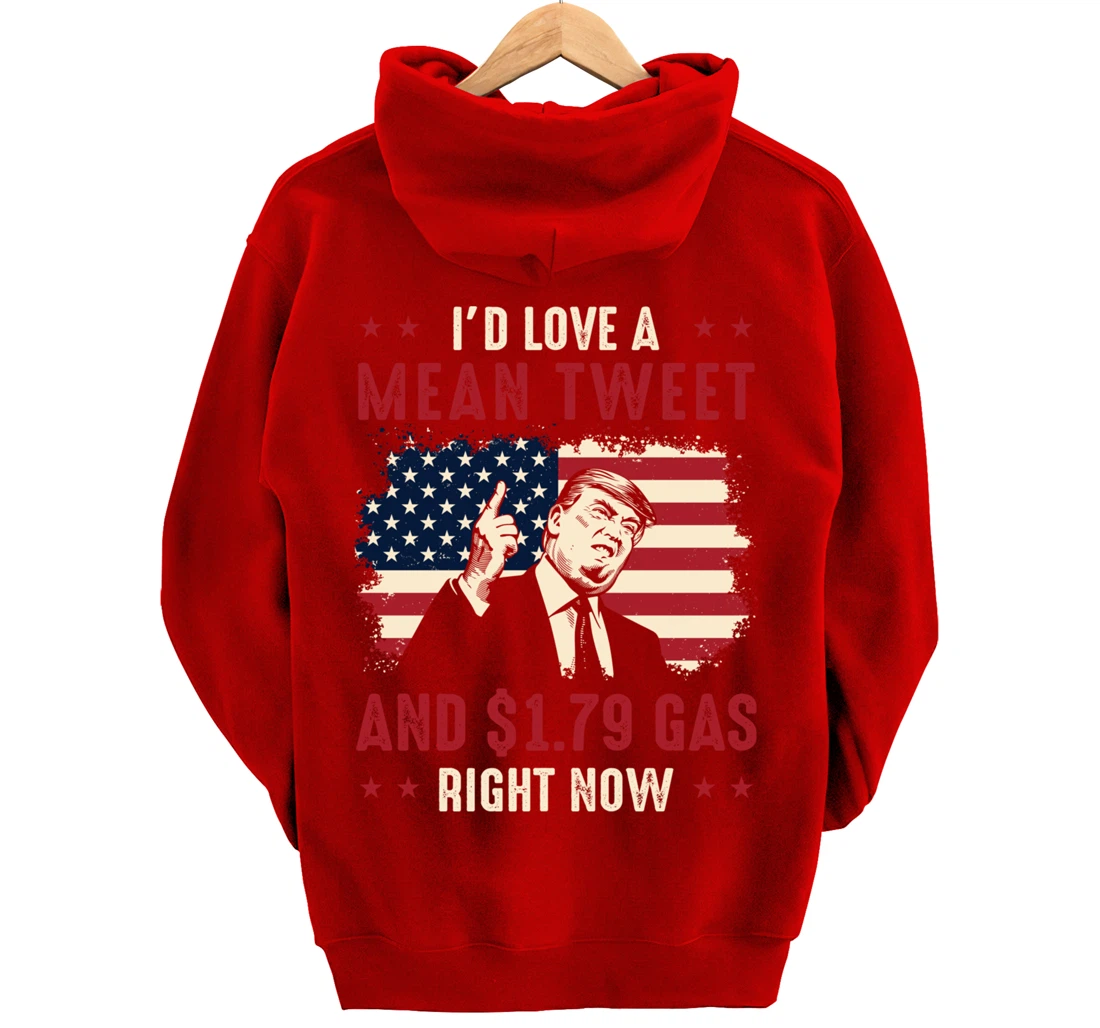 Vote for Trump Pullover Hoodie