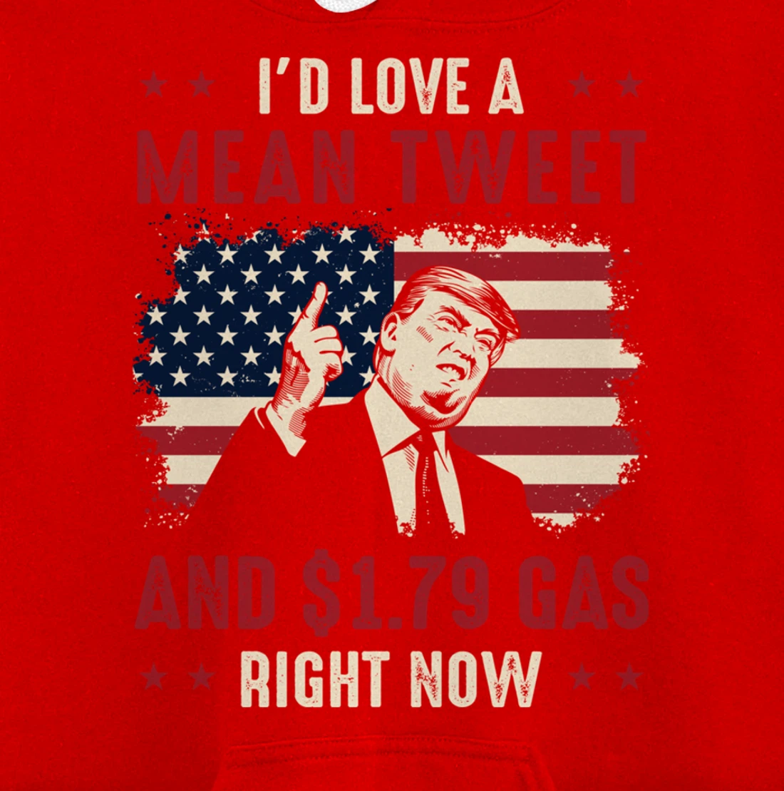 Vote for Trump Pullover Hoodie