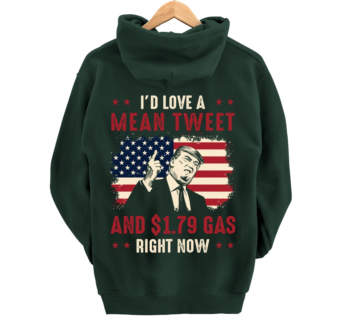 Vote for Trump Pullover Hoodie