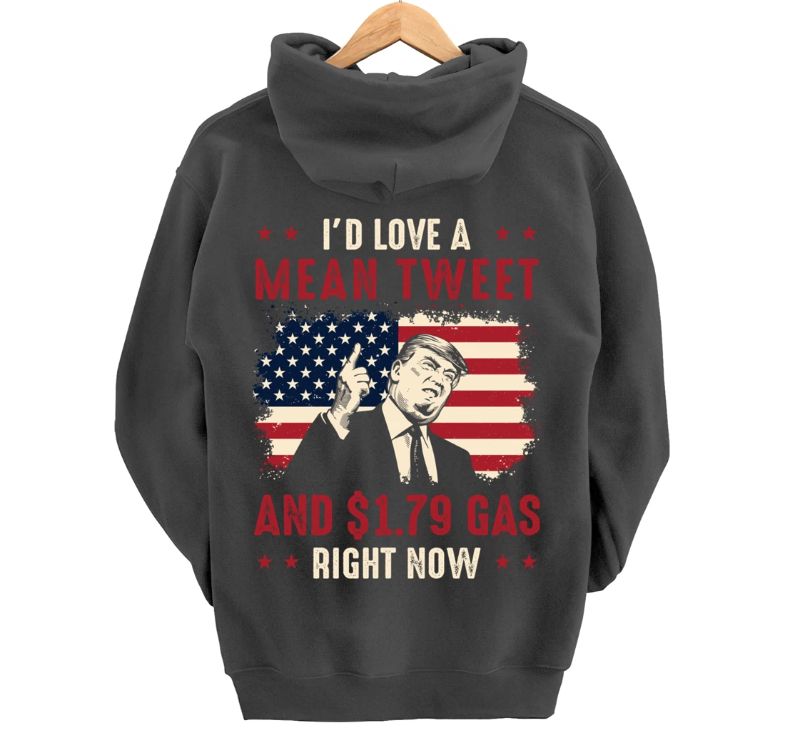 Vote for Trump Pullover Hoodie