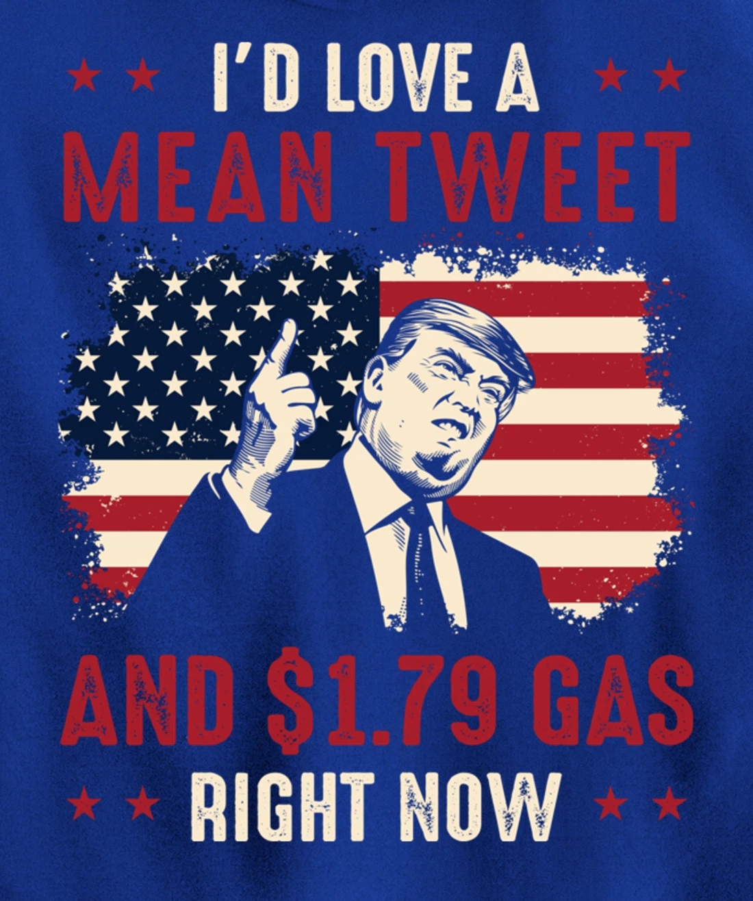 Vote for Trump Pullover Hoodie