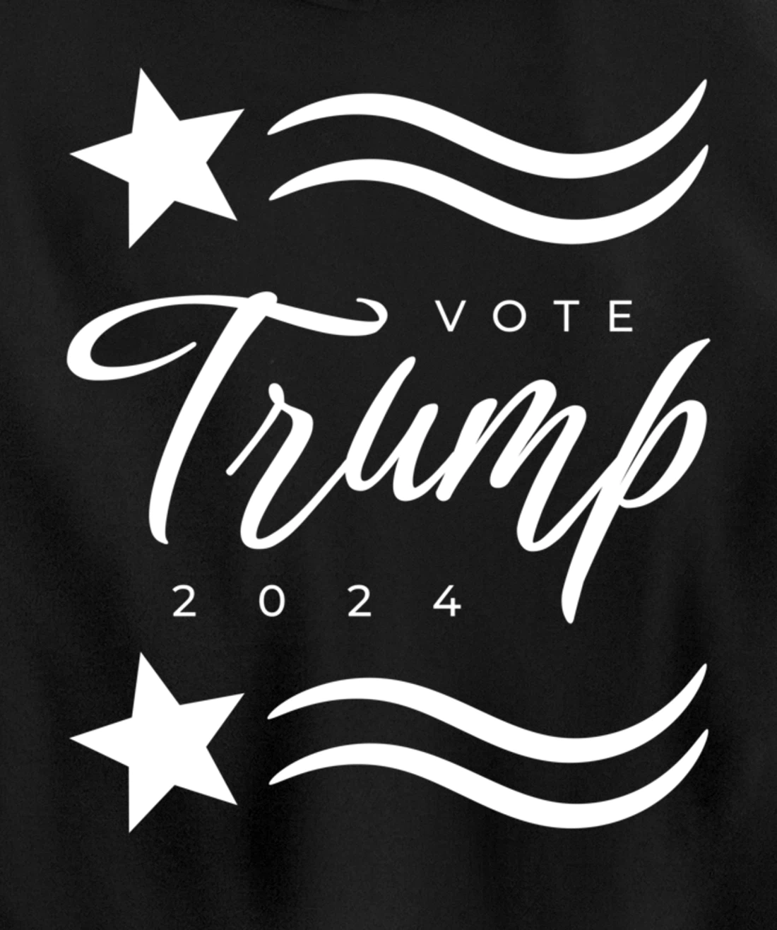 Vote Trump 2024 Donald Trump for President Pullover Hoodie