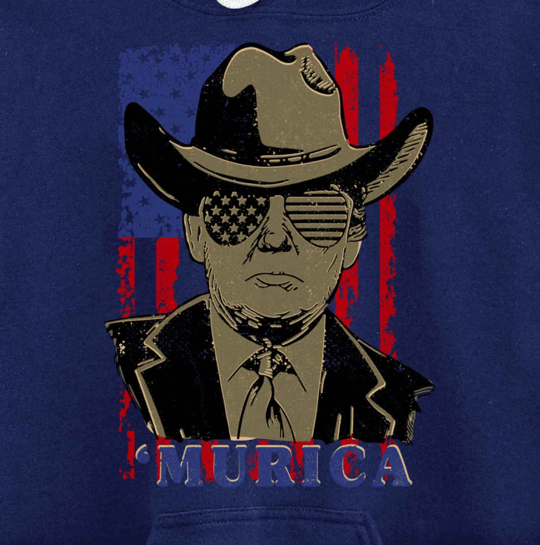 Save America Again Vintage Trump Pullover Hoodie