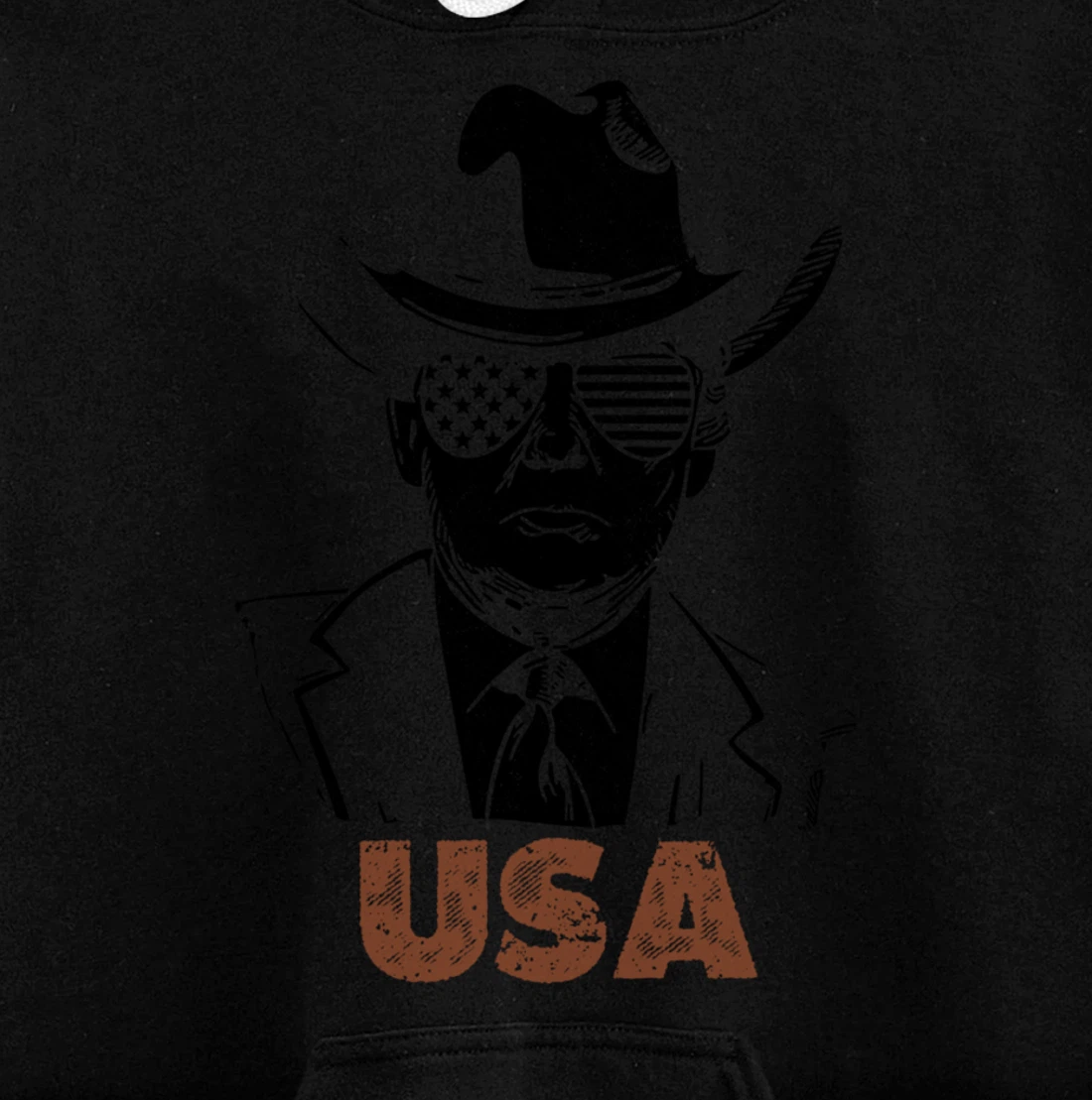 the USA Again Retro Trump Pullover Hoodie