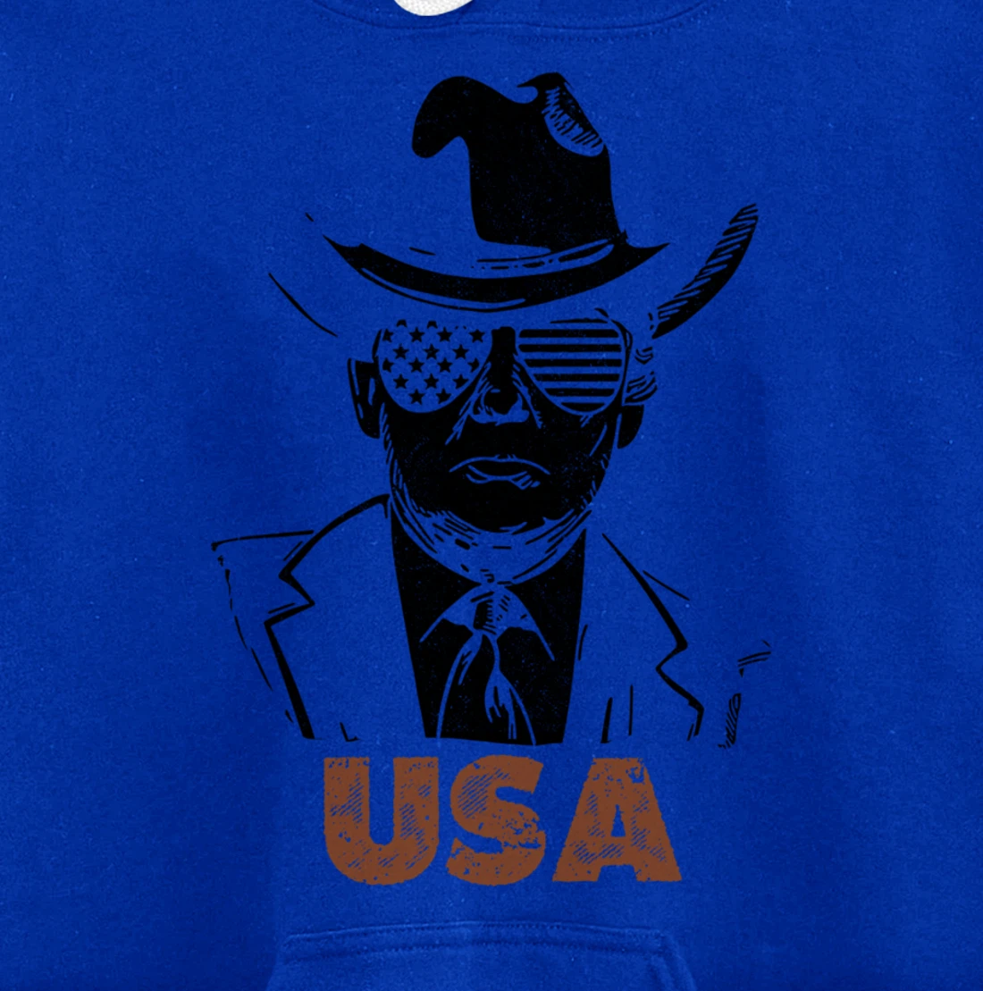 the USA Again Retro Trump Pullover Hoodie