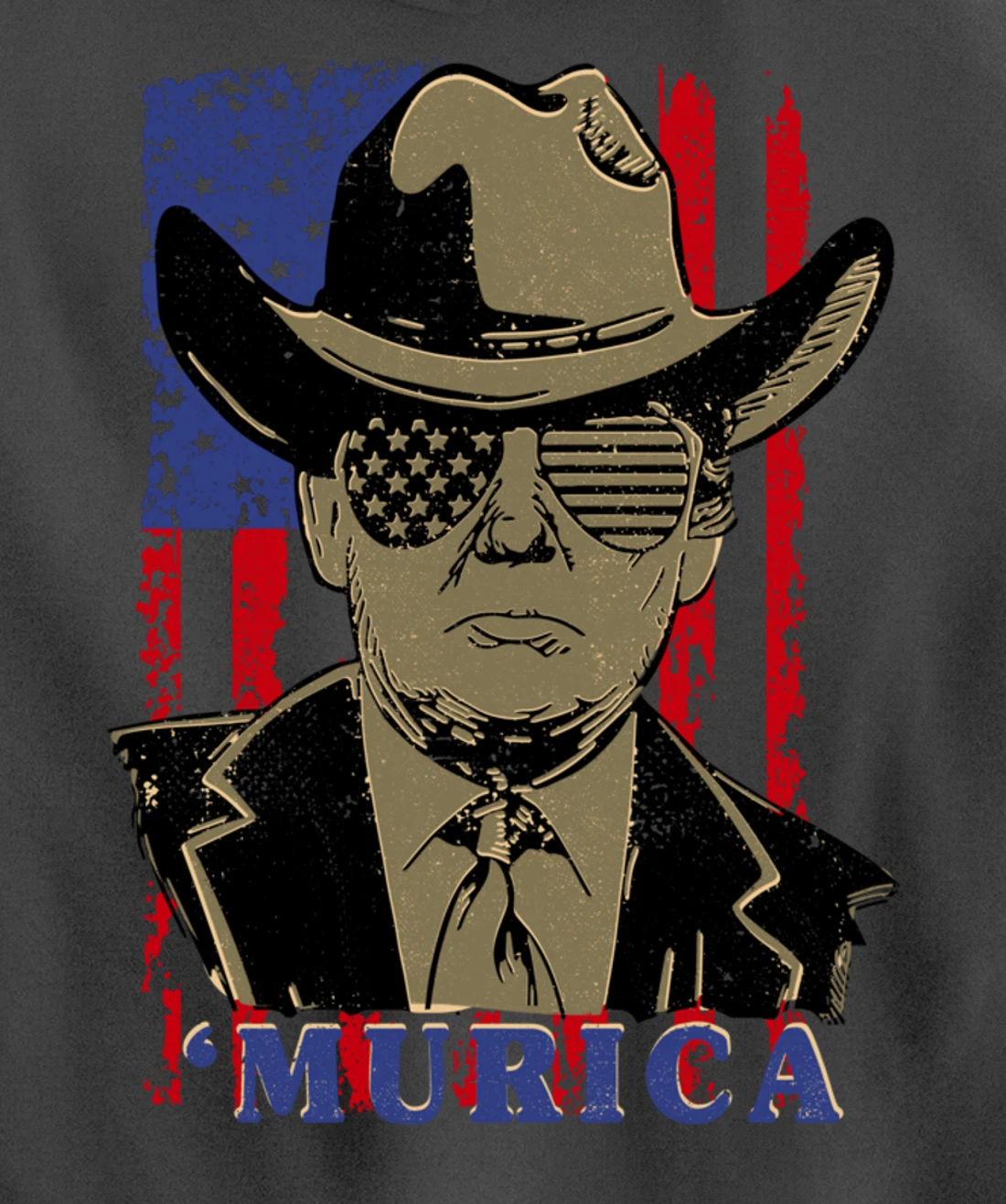 Save America Again Vintage Trump Pullover Hoodie