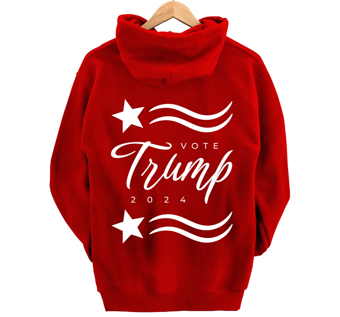 Vote Trump 2024 Donald Trump for President Pullover Hoodie
