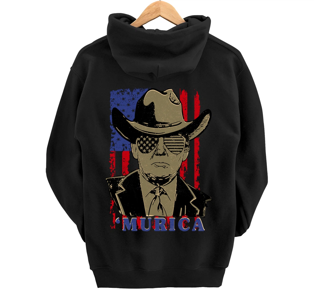 Save America Again Vintage Trump Pullover Hoodie