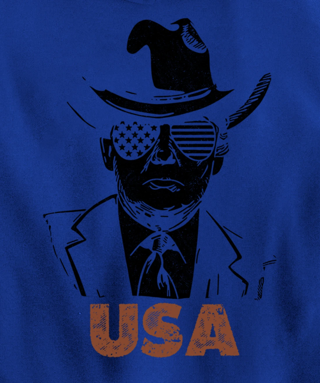 the USA Again Retro Trump Pullover Hoodie