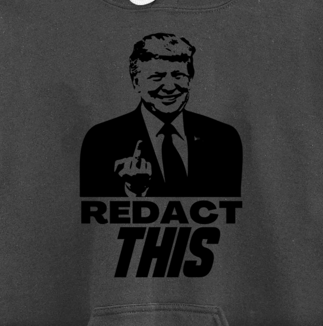 Redact This Redacted Affidavit Funny Trump Fan 2024 Pullover Hoodie