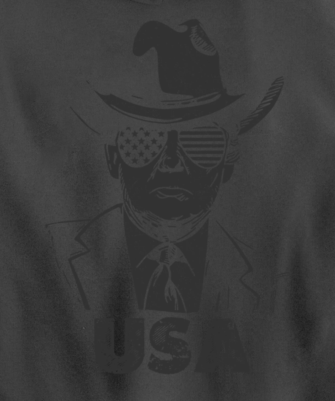 the USA Again Vintage Trump Pullover Hoodie