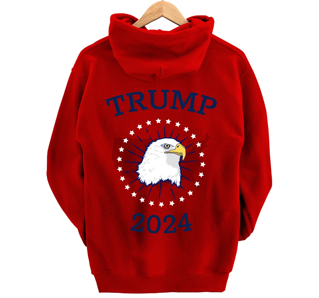 Trump 2024 - Republican Pullover Hoodie