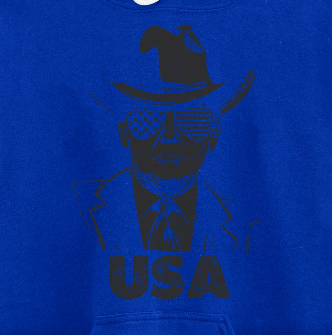 the USA Again Vintage Trump Pullover Hoodie