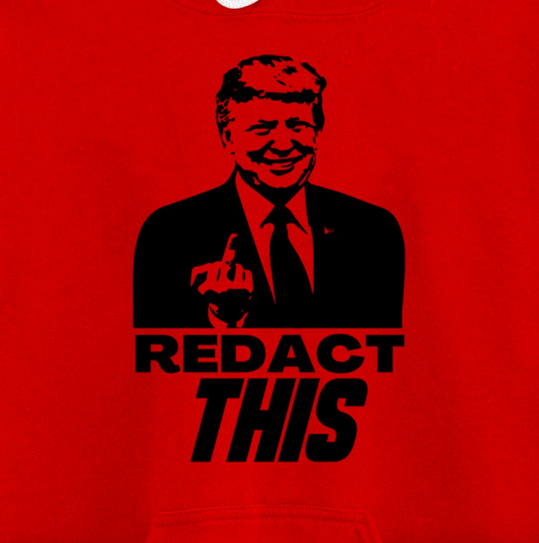 Redact This Redacted Affidavit Funny Trump Fan 2024 Pullover Hoodie