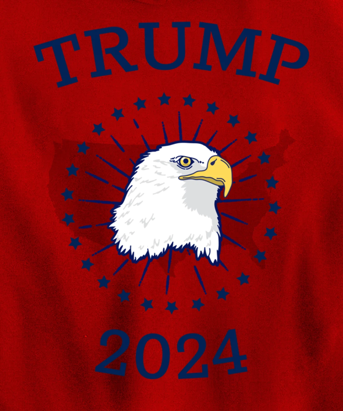 Trump 2024 - Republican Pullover Hoodie