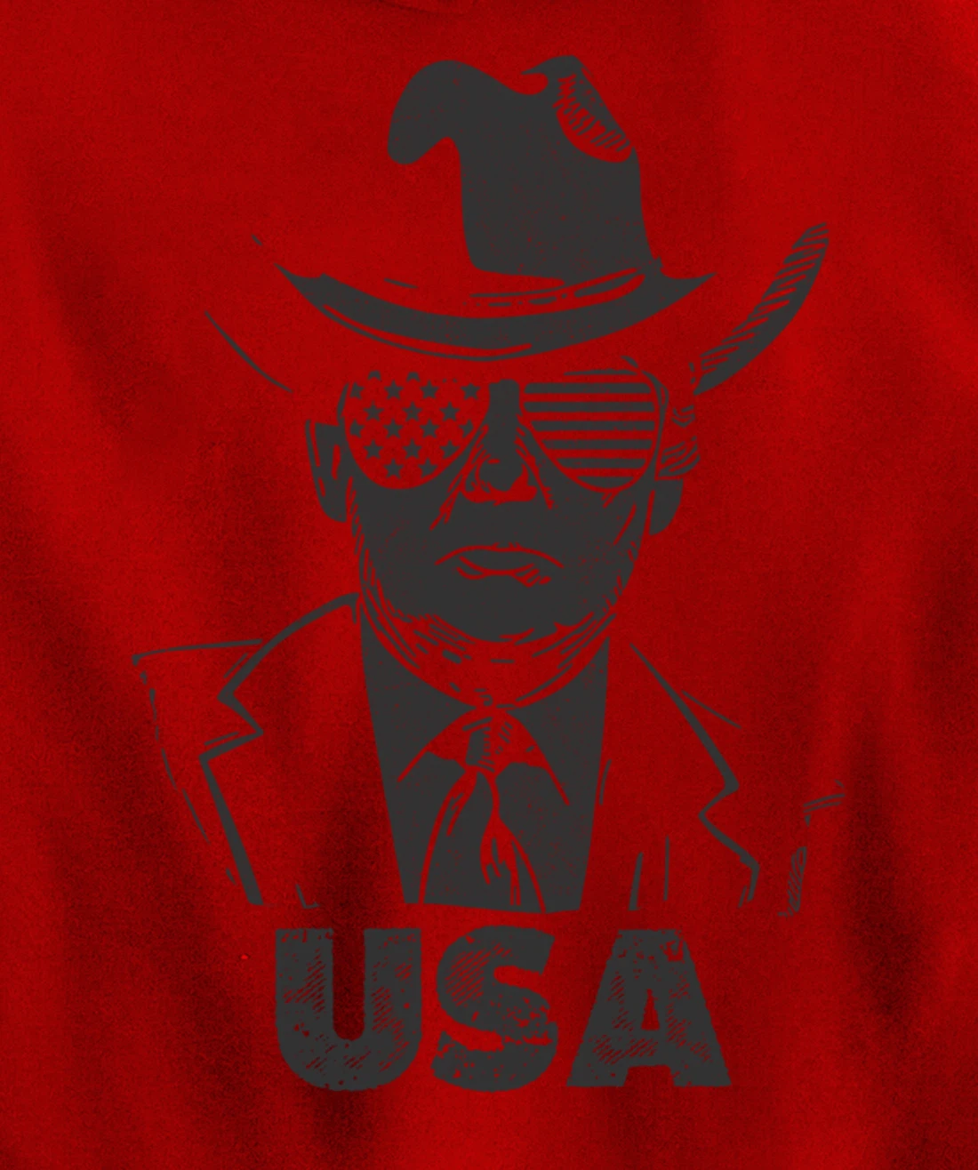 the USA Again Vintage Trump Pullover Hoodie