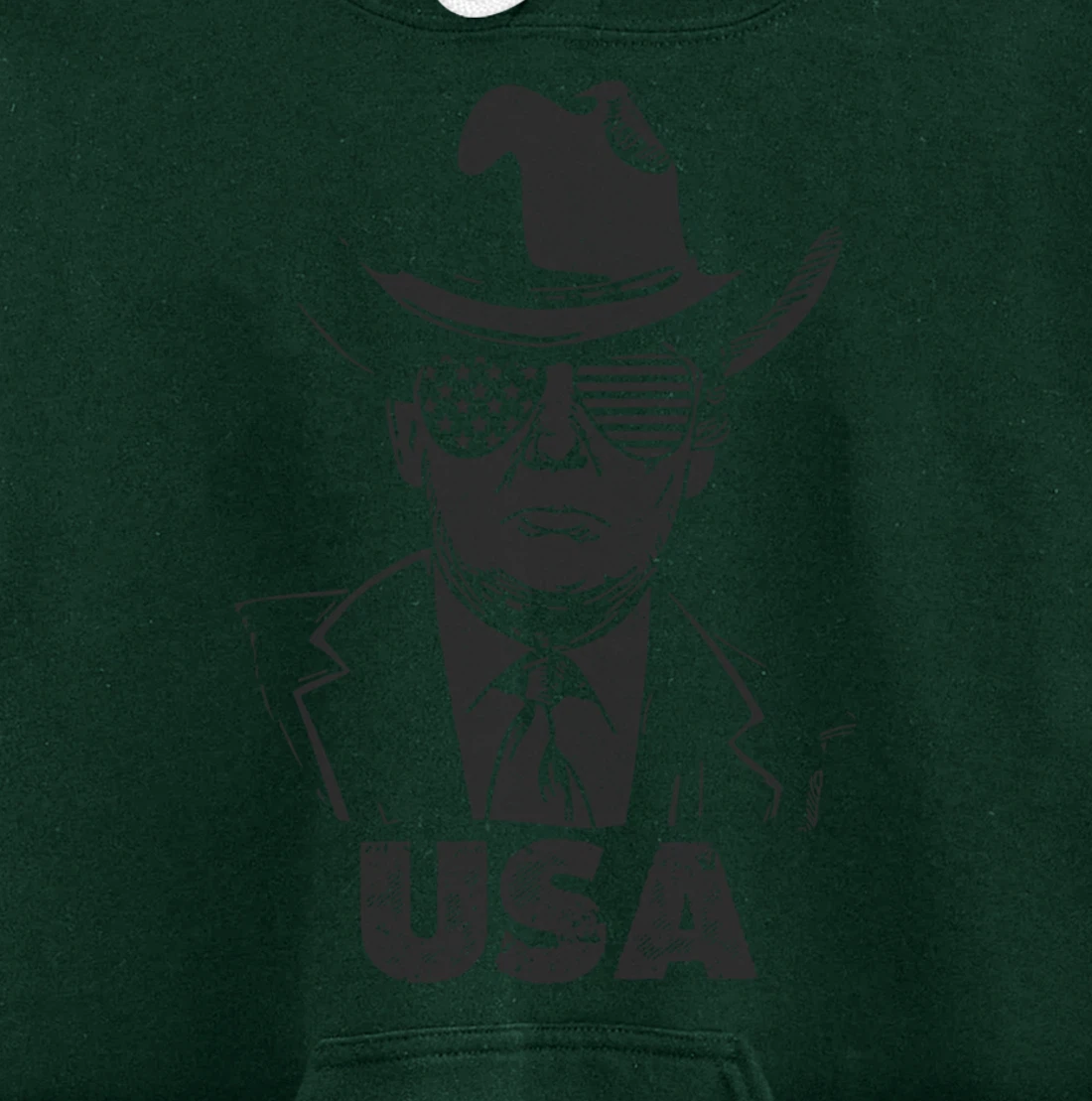 the USA Again Vintage Trump Pullover Hoodie
