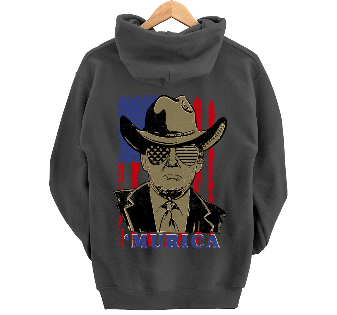 Save America Again Vintage Trump Pullover Hoodie