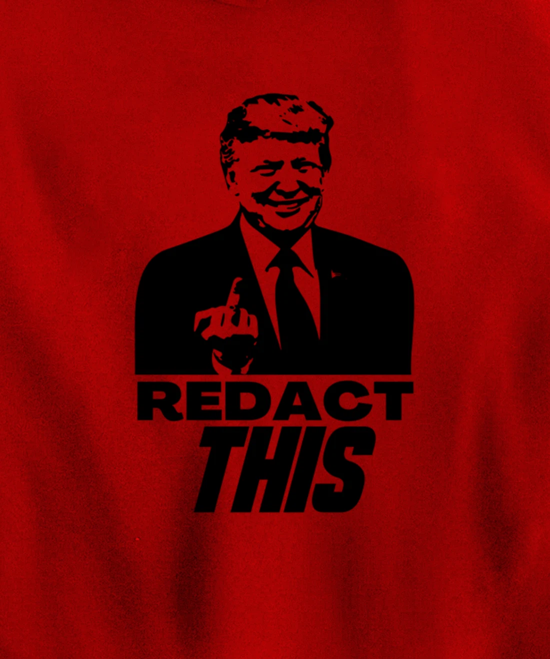 Redact This Redacted Affidavit Funny Trump Fan 2024 Pullover Hoodie