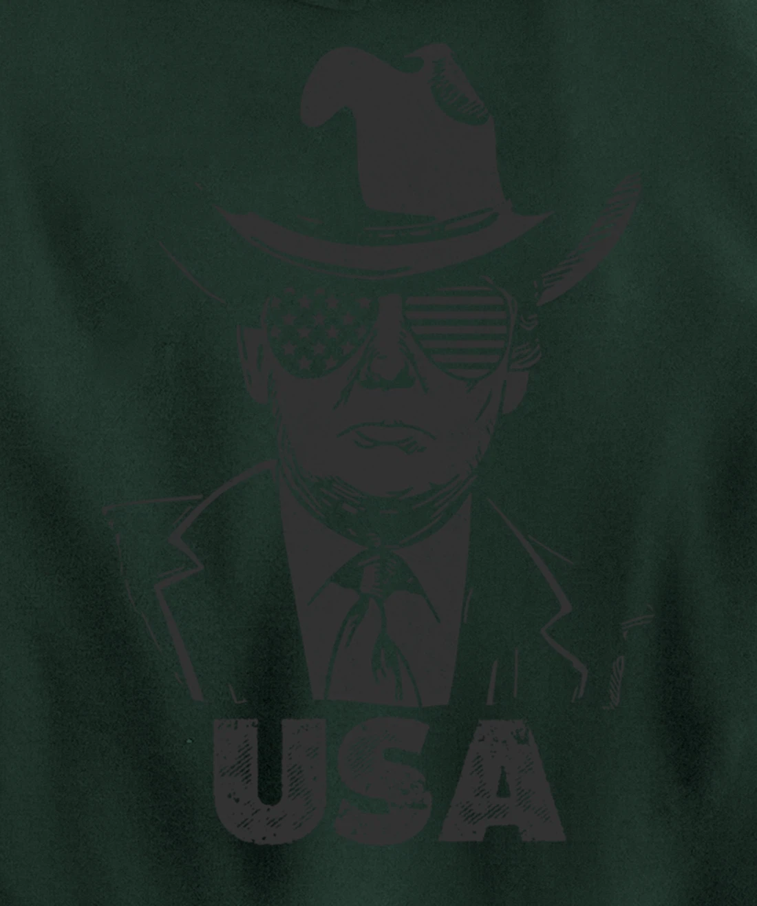 the USA Again Vintage Trump Pullover Hoodie