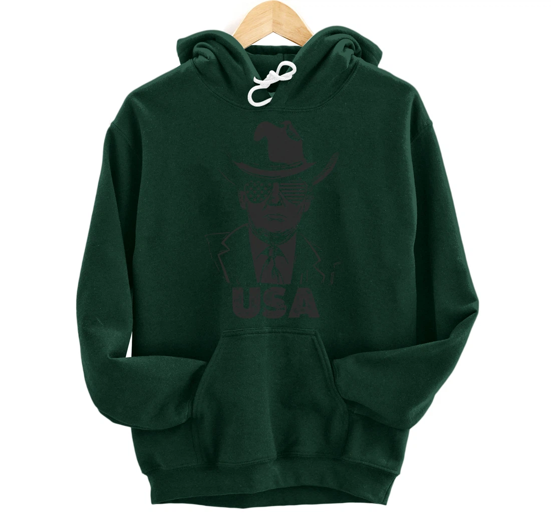 the USA Again Vintage Trump Pullover Hoodie