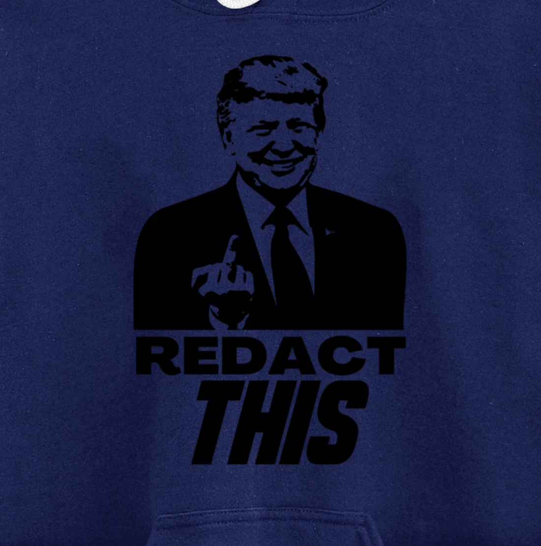 Redact This Redacted Affidavit Funny Trump Fan 2024 Pullover Hoodie