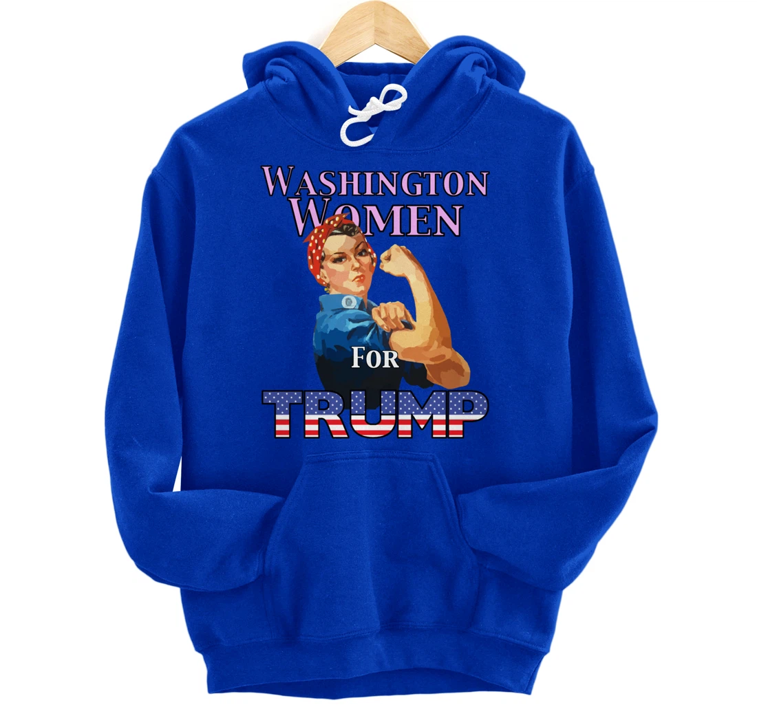 Washington Women For Trump Pullover Hoodie