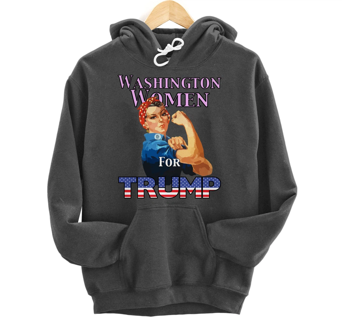 Washington Women For Trump Pullover Hoodie