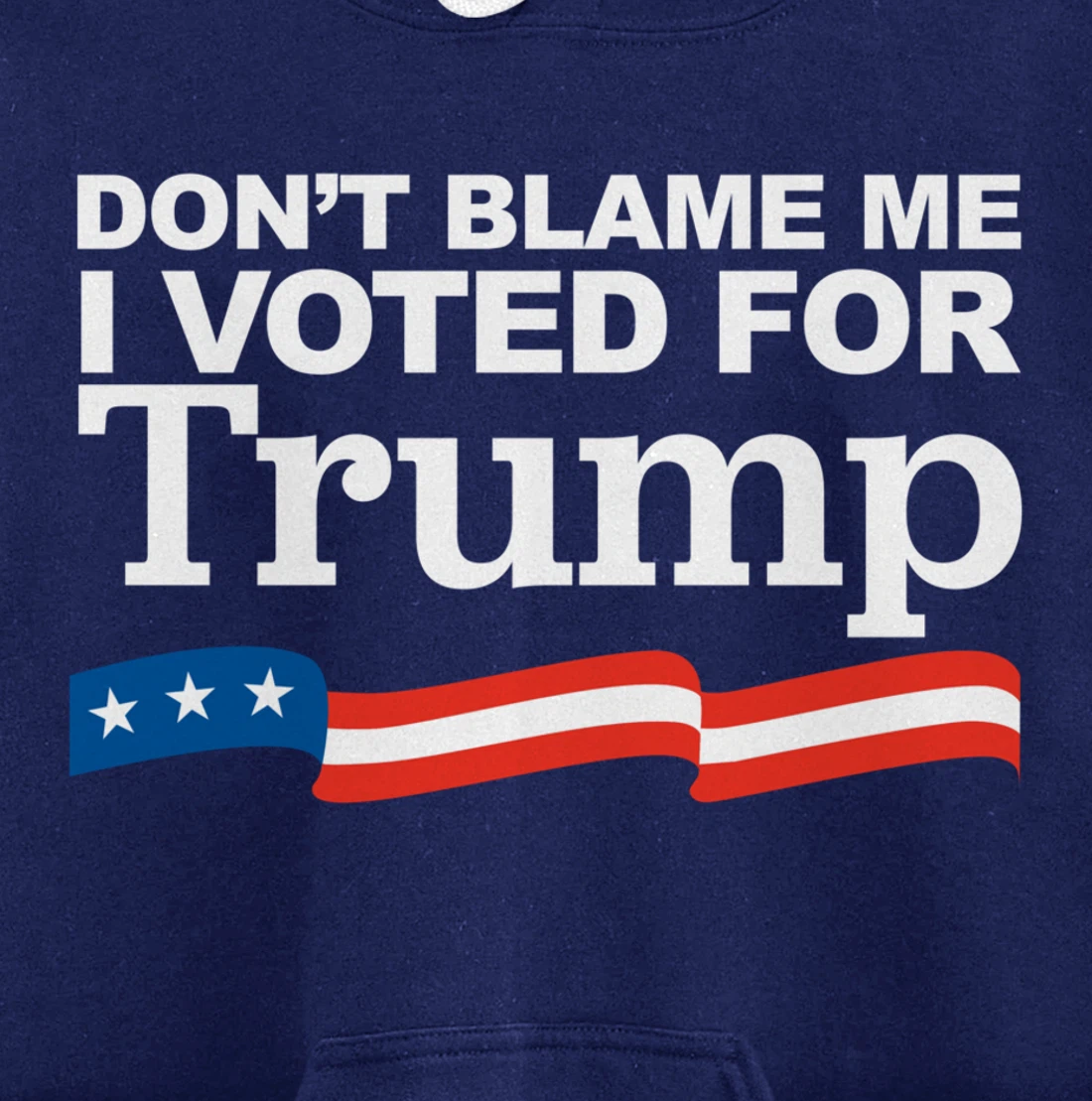 Don't Blame Me I Voted for Trump Pullover Hoodie