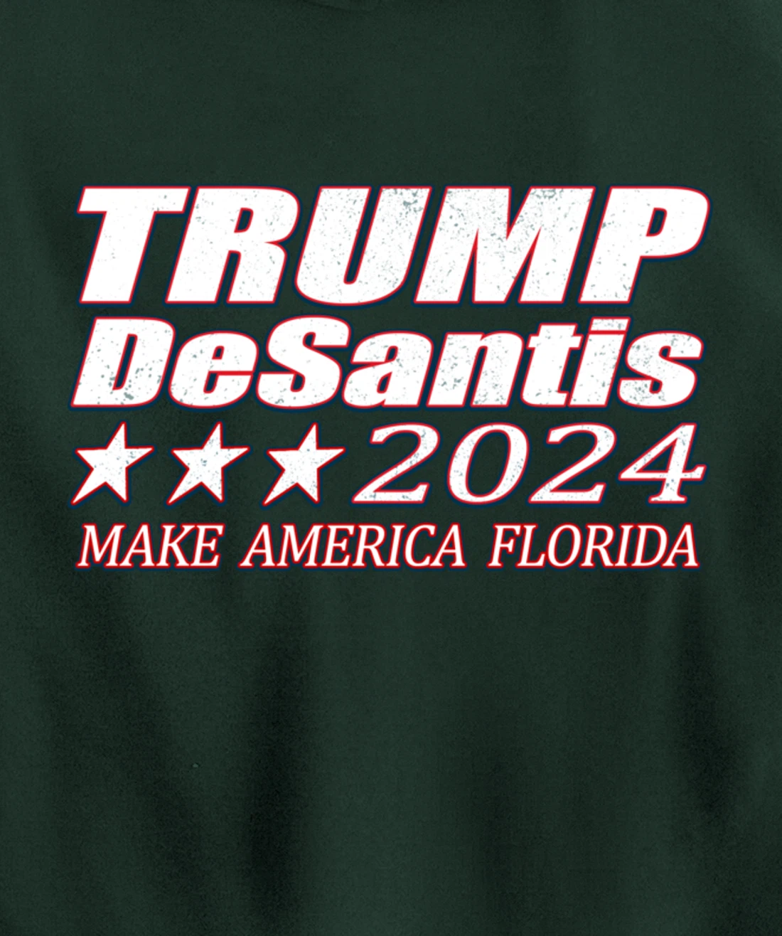 Make America Florida Trump DeSantis Pullover Hoodie