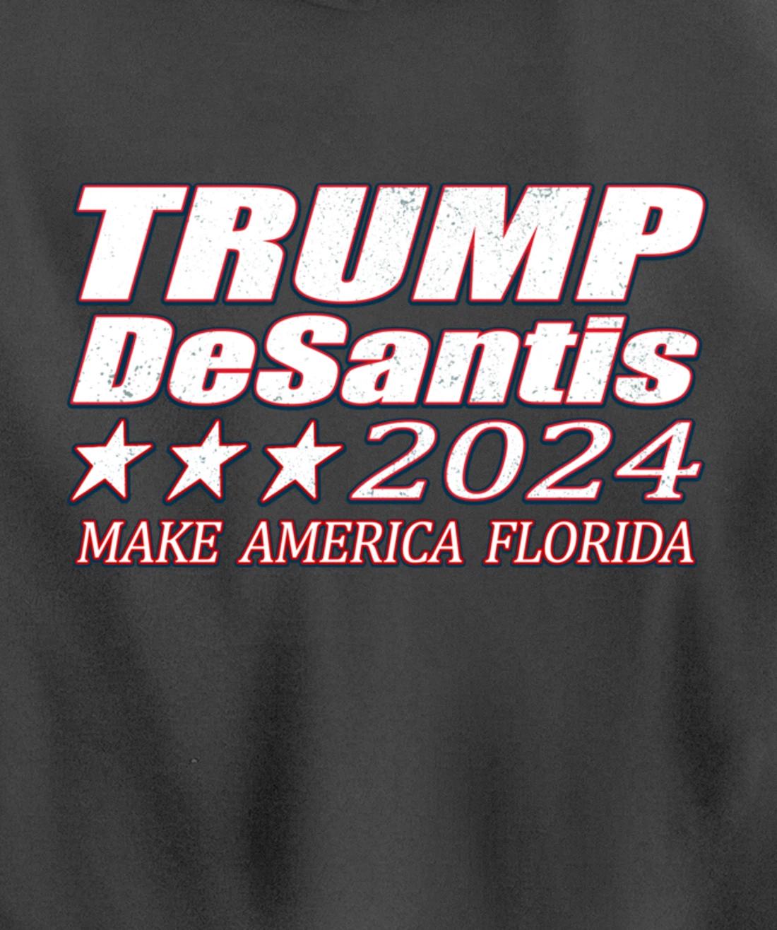 Make America Florida Trump DeSantis Pullover Hoodie