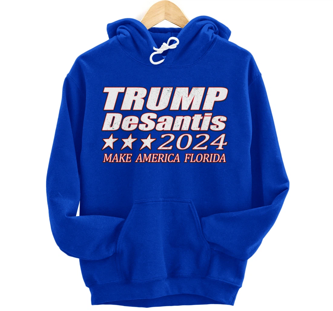 Make America Florida Trump DeSantis Pullover Hoodie