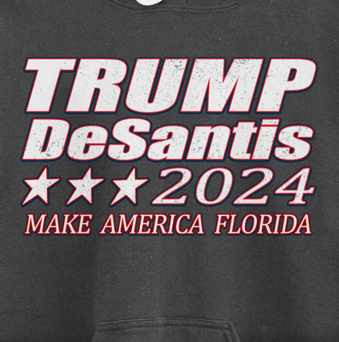 Make America Florida Trump DeSantis Pullover Hoodie