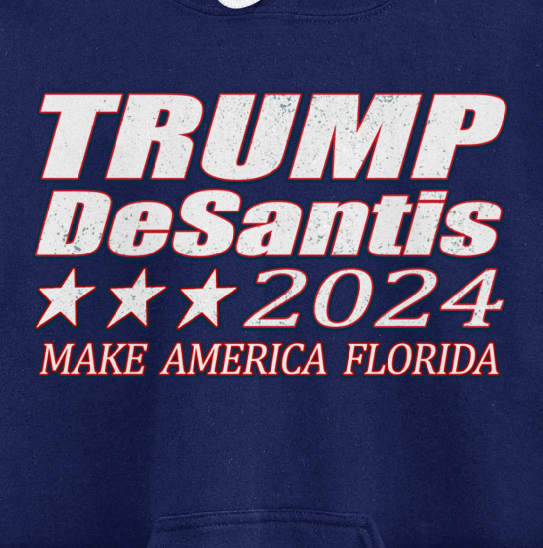 Make America Florida Trump DeSantis Pullover Hoodie