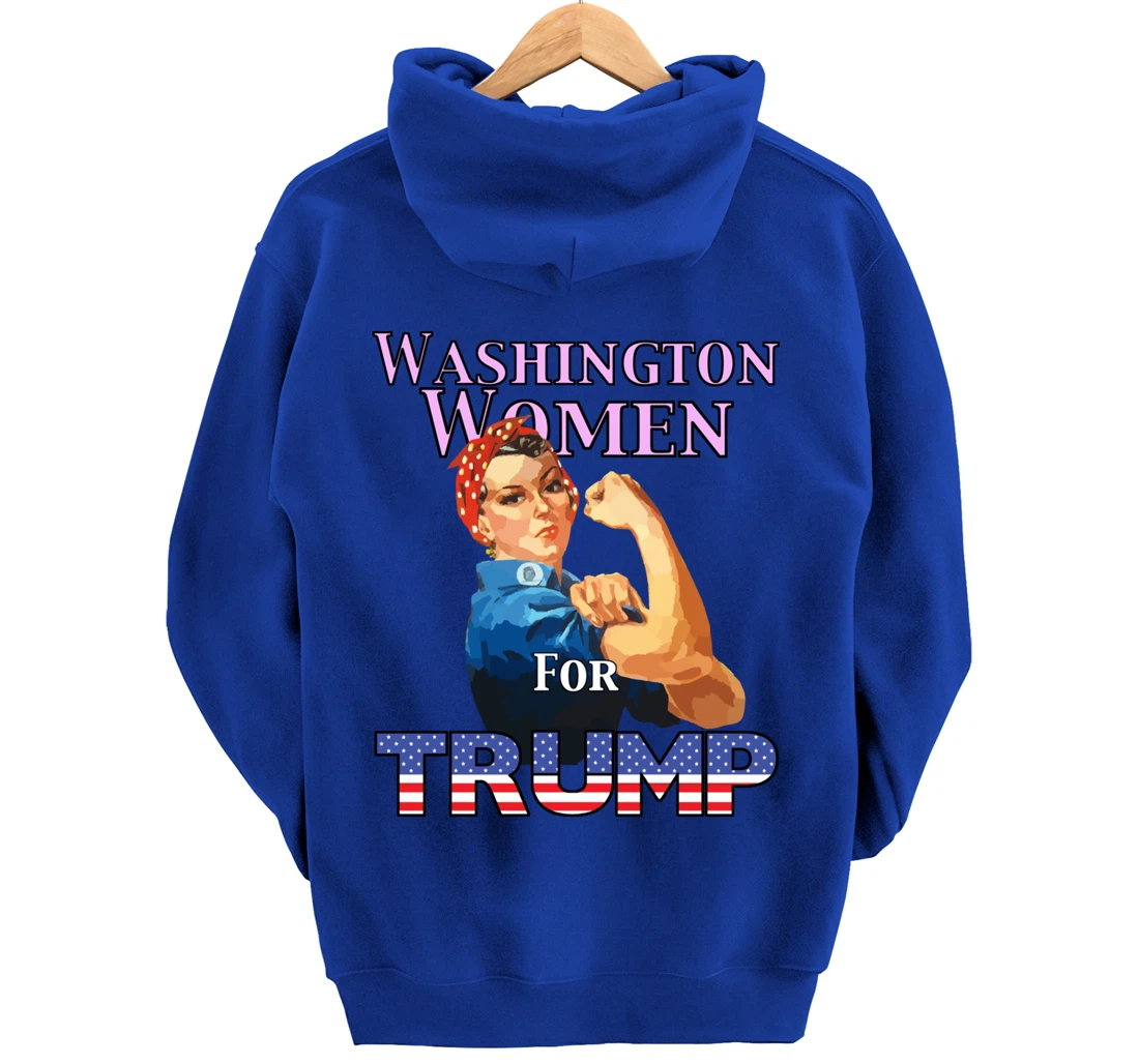 Washington Women For Trump Pullover Hoodie