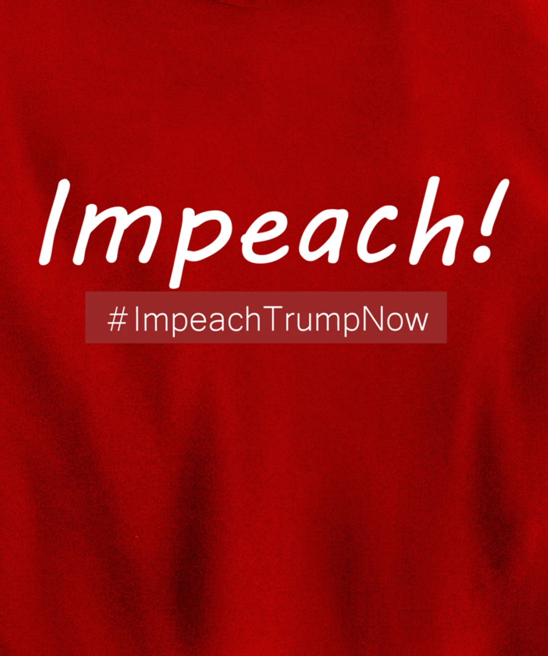 Impeach Trump Pullover Hoodie